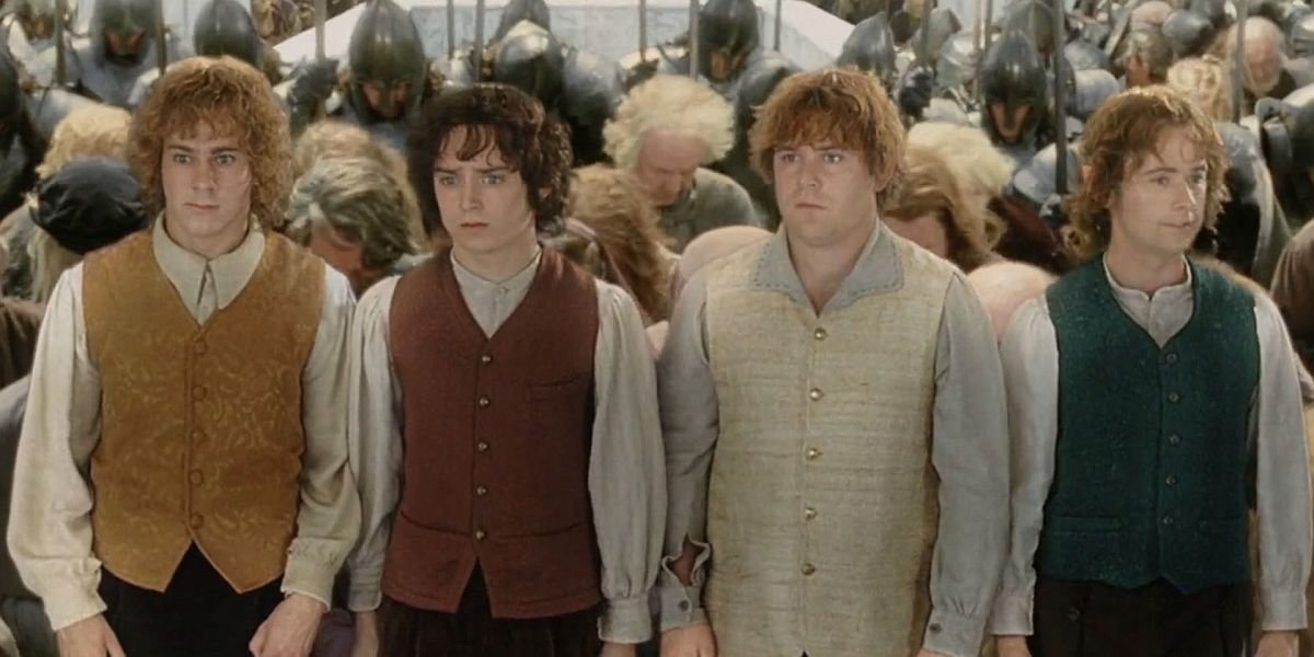 The Hobbits in Lord of the Rings The Return of the King