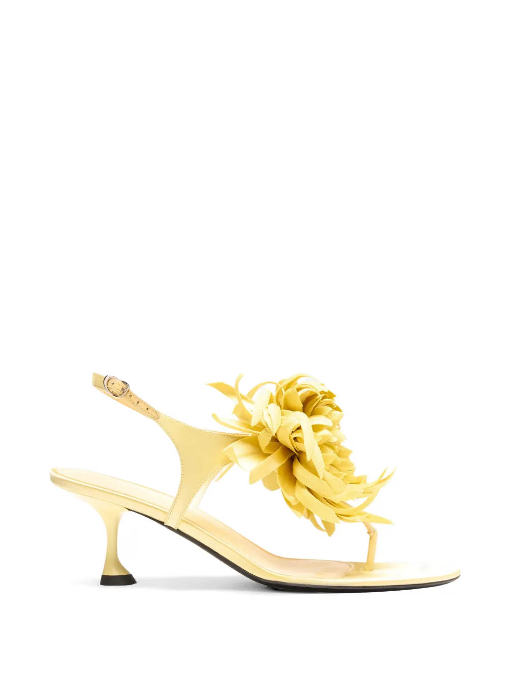 Proenza Schouler Tee Floral-Appliqu&amp;eacute; Sandals | 36