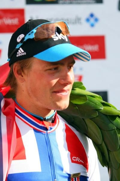2012 Norwegian road champion Edvald Boasson Hagen