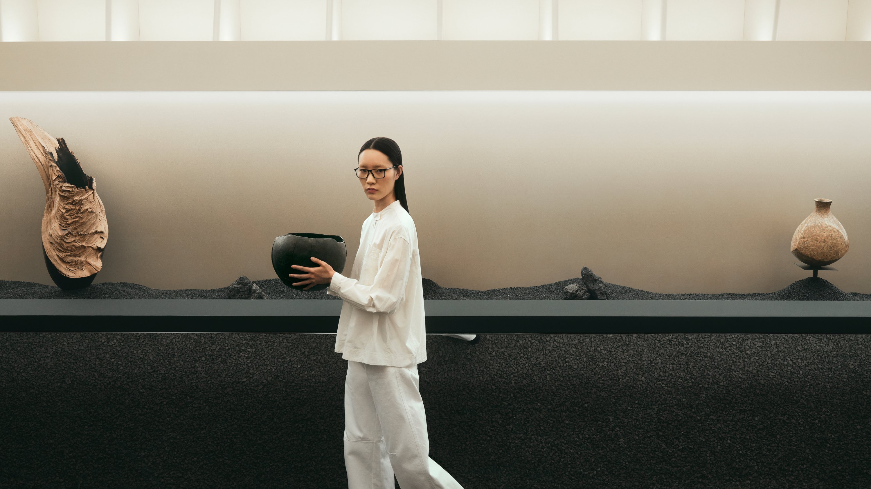 Memory and Material objects curated by Bard, at Range Rover Traces