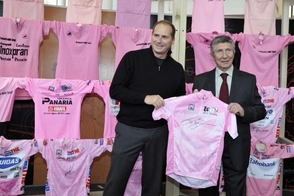 RCS Sport managing director Michele Acquarone and Pietro Santini