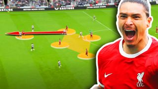 Liverpool vs Newcastle United YouTube video thumbnail with Darwin Nunez