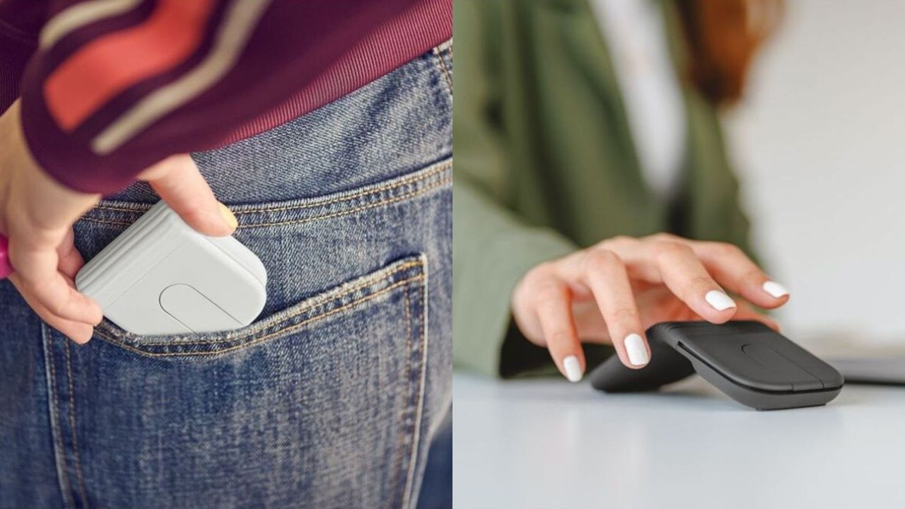 Logitech launches a foldable mouse for workers on the move —