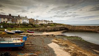 Craster Harbour on the Northumberland coast path