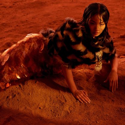 Anna Sawai poses for Marie Claire's latest cover story
