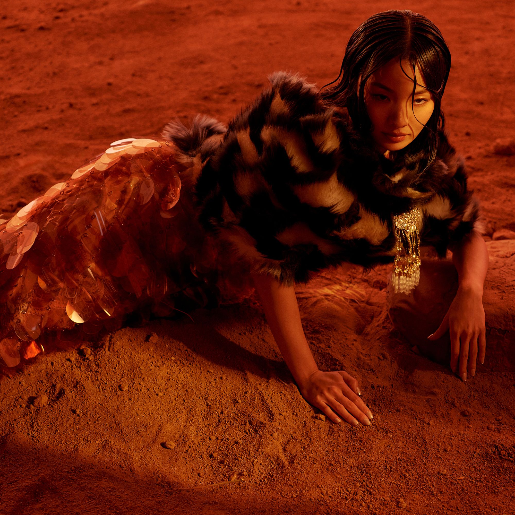 Anna Sawai poses for Marie Claire's latest cover story