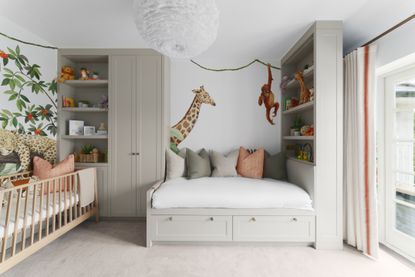 Nursery furniture store for small room