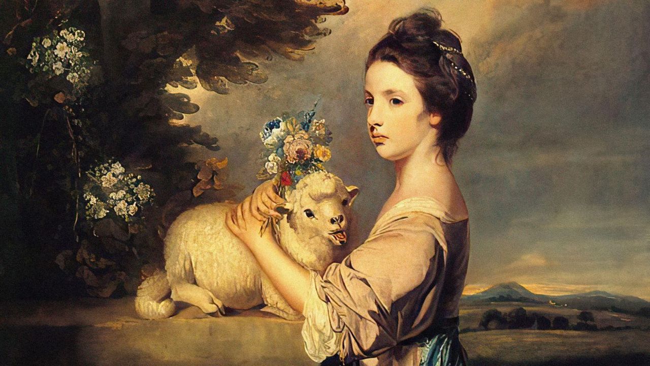 Sir Joshua Reynolds&amp;#039;s portrait of Lady Mary Leslie (1764)  