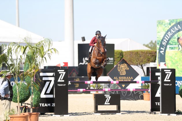 Me in action in Dubai Credit: NMGH Photography