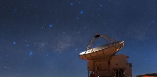 APEX Telescope on Chajnantor Observatory Site