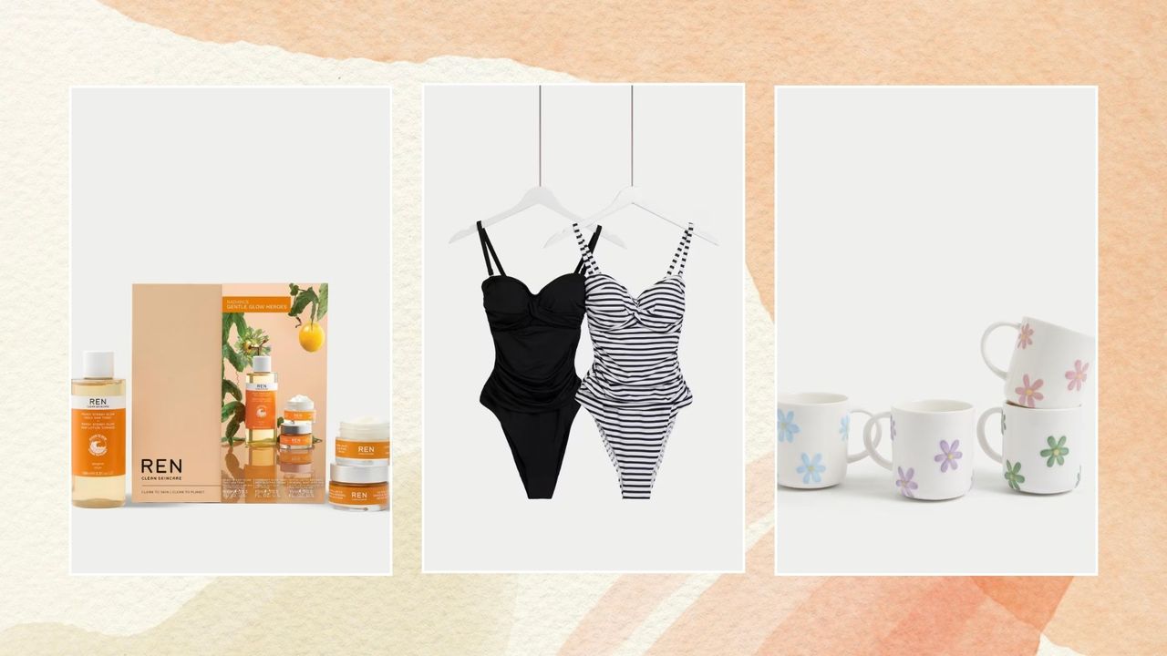 composite of three items available in the M&amp;S sale