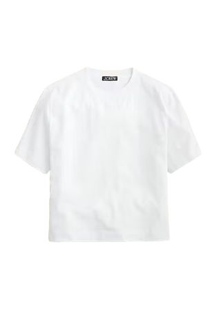 Relaxed Premium-Weight Cropped T-Shirt