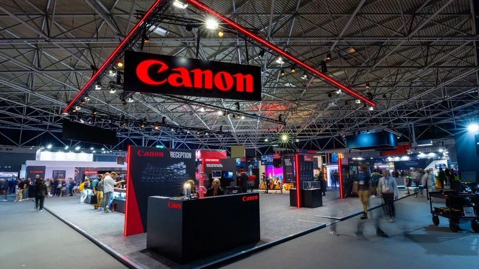 Canon stand at The Photography &amp; Video Show