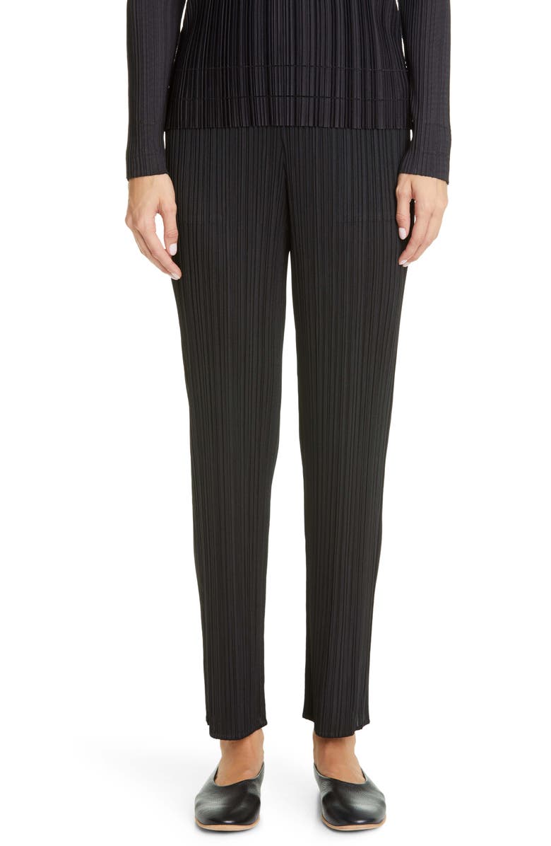 Pleated Ankle Pants