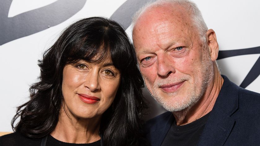 LONDON, ENGLAND - SEPTEMBER 05: (L-R) Polly Samson and David Gilmour arrive for the David Gilmour &#039;Live At Pompeii&#039; premiere screening at Vue West End on September 5, 2017 in London, England. (Photo by Jeff Spicer/Getty Images)