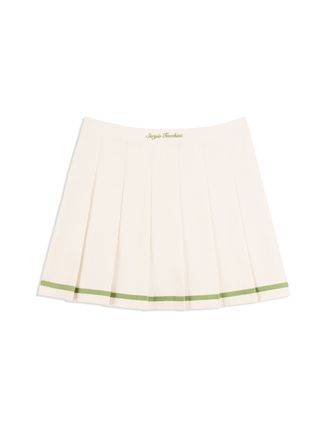 Kalkman Tennis Skirt- Gardenia