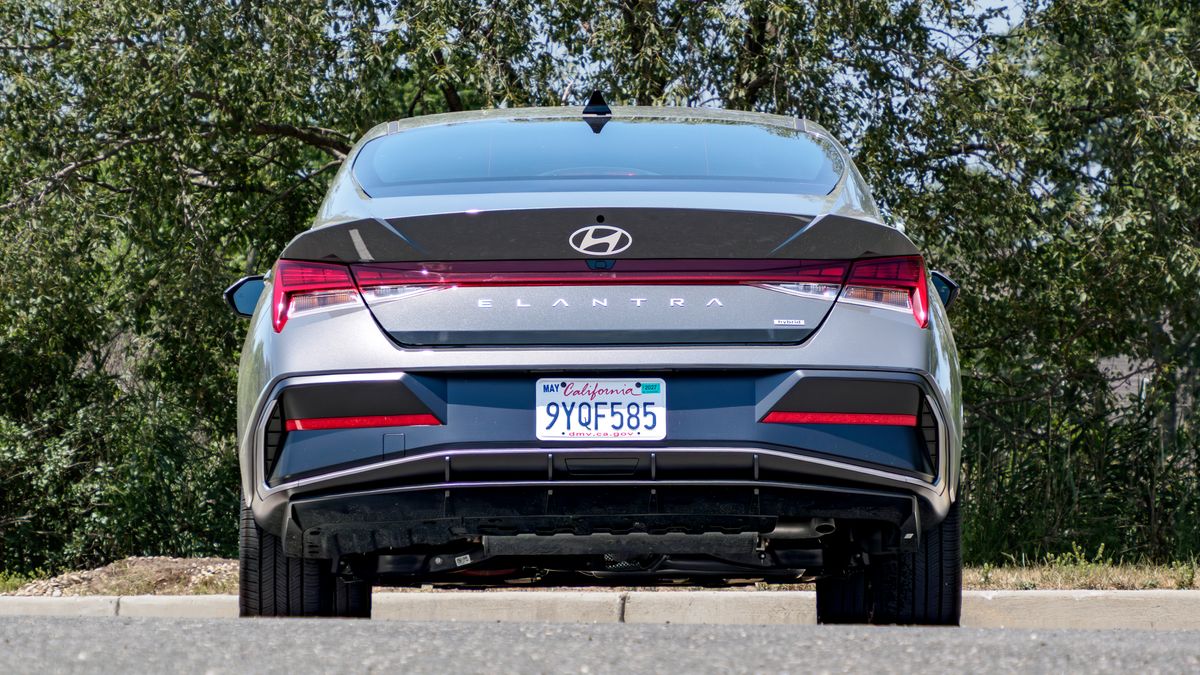 2026 Hyundai Elantra Hybrid review.