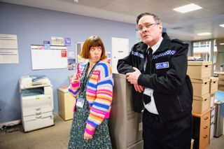 Mark Heap and Rebecca H in Piglets