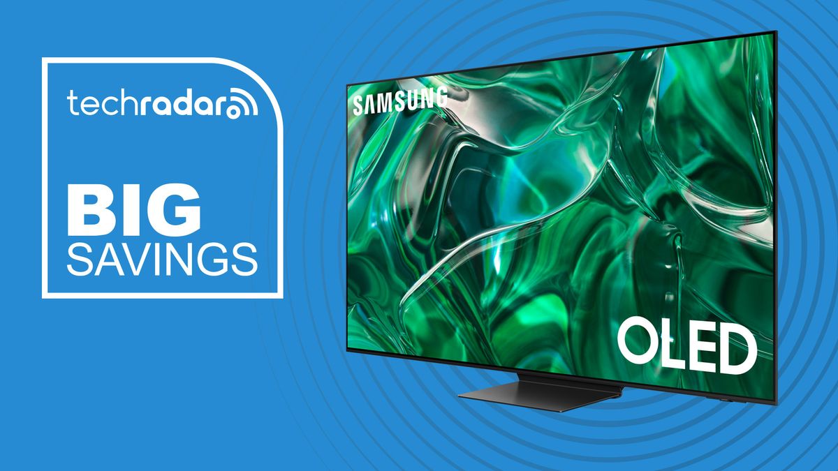 Samsung's S95C is one of the brightest OLED TVs you can buy, and it's down to a record-low price at Walmart