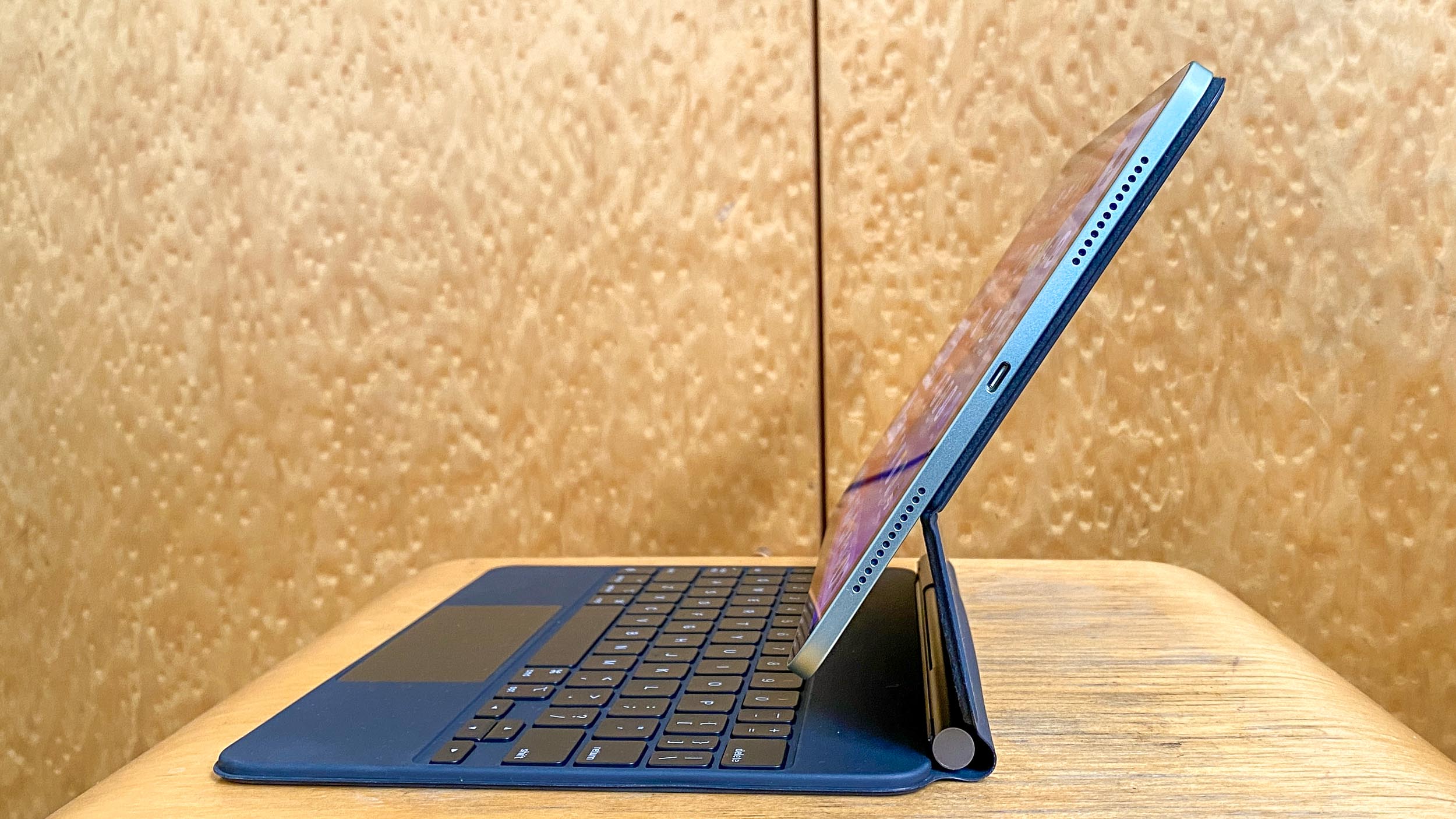 iPad Air 4 review - side shot