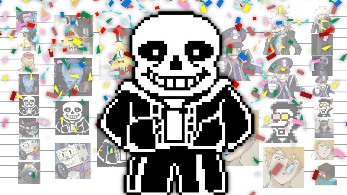 Sans undertale contest pixel art