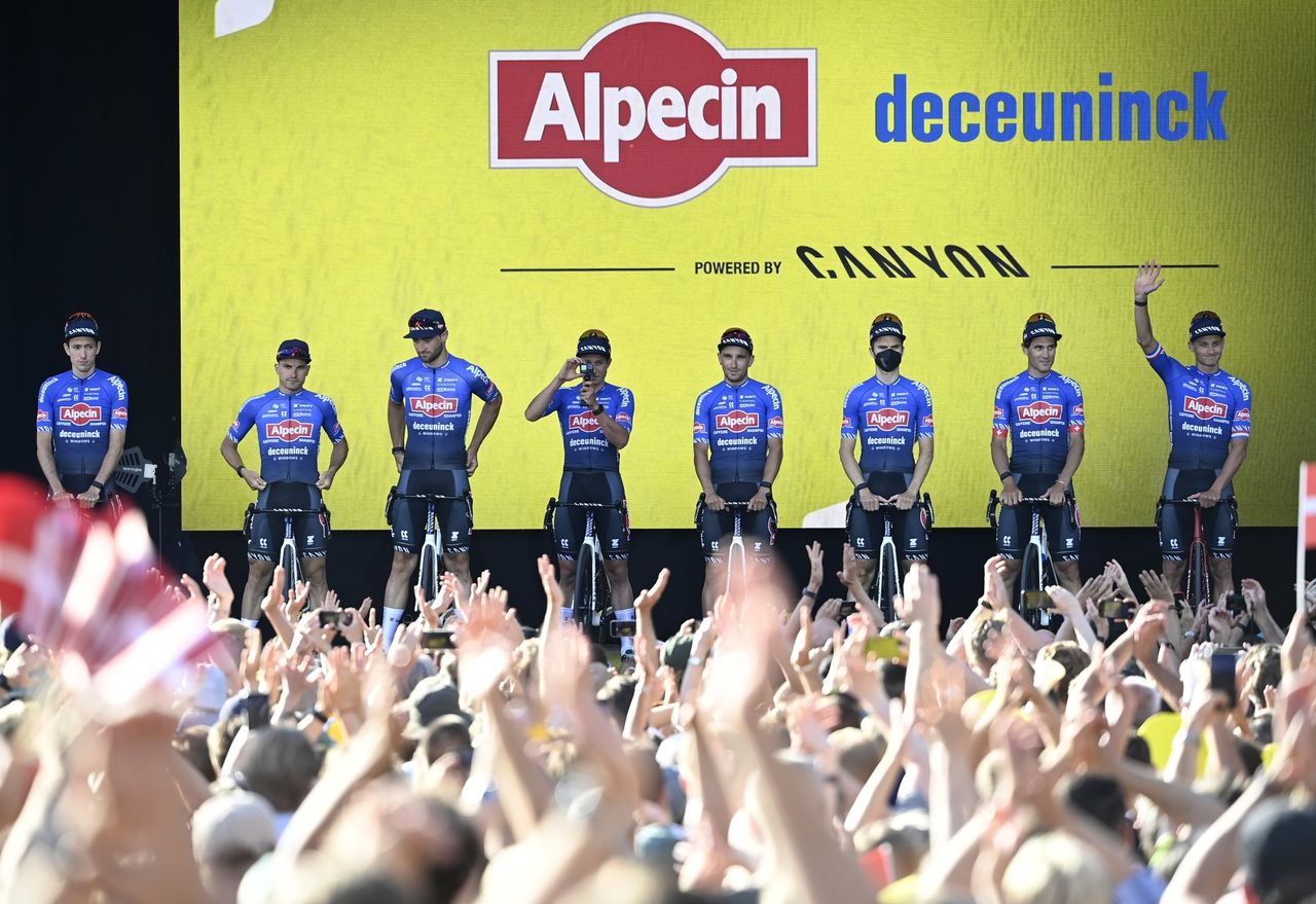 Tour de France 2022 109th Edition Teams Presentation Copenhagen 29062022 Alpecin Fenix photo Vincent KalutPNSprintCyclingAgency2022