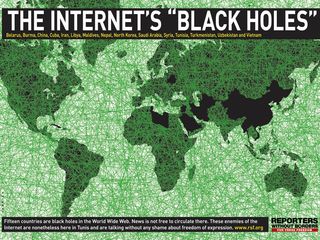 Internet blackspots