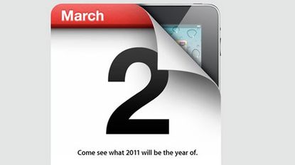 Apple invite: March 2nd 2011(Apple iPad 2)