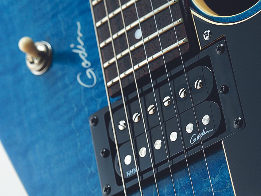 The Core HB features two Godin Nitro humbuckers&hellip;