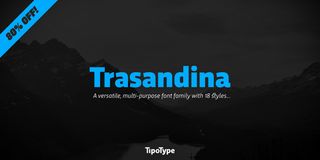 Trasandina font