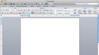 Word blank document