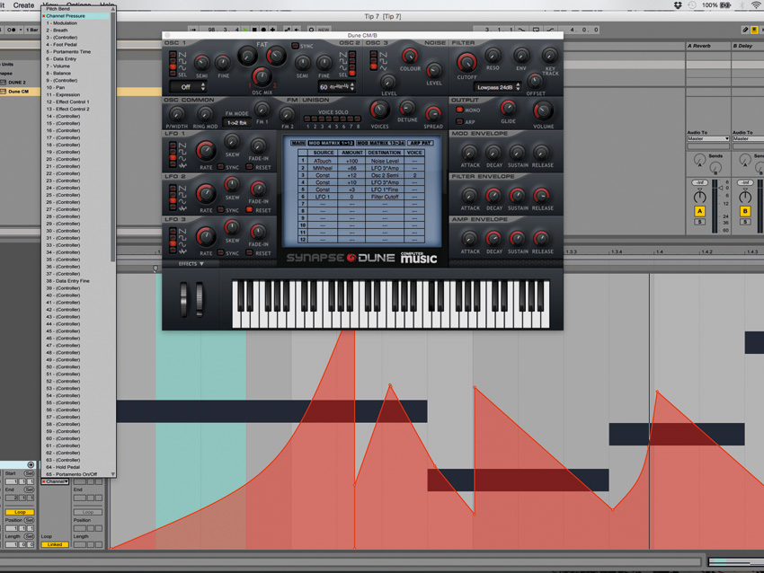 7. Enhancing synth patches with noise