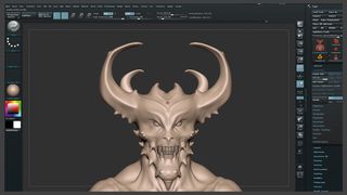 How to sculpt a demon in ZBrush