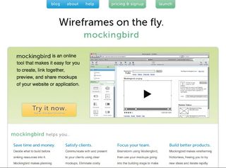 Programs such as Mockingbird allow you to mock up a simple version of your site and create your minimum viable product (MVP)