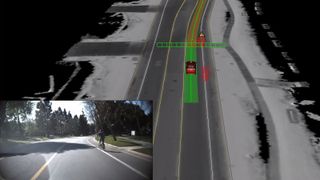 cyclist google self-driving car