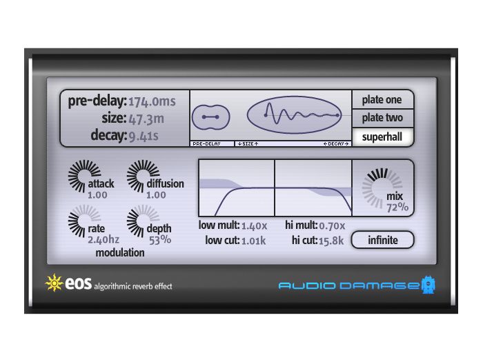 Audio Damage EOS is 'custom designed' reverb MusicRadar