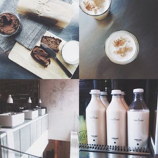 almond milk branding