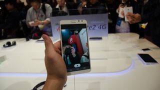 Huawei Ascend Mate 2 4G, Huawei, Phablets, CES 2014, Hands-on Reviews
