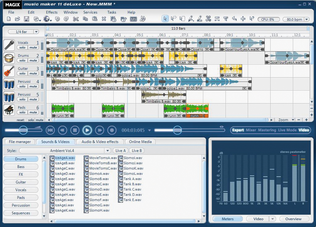 The main interface - could it be any easier?