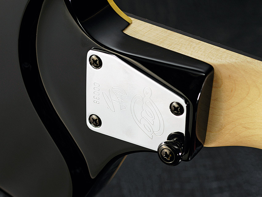 Pretty it ain't, but the sculpted heel makes top-fret access more comfortable.