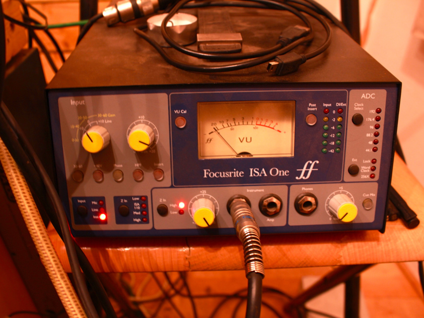 Focusrite preamp