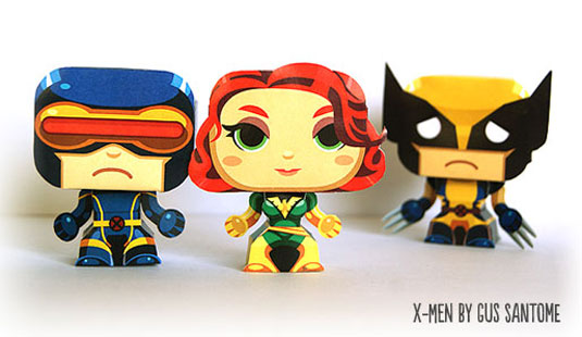 Mini Papercraft Avengers Adventure Time X Men And More Creative Bloq