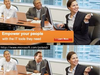 Microsoft in embarrassing Photoshop FAIL advertising debacle in Poland