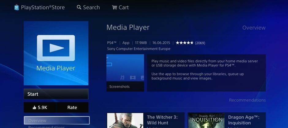 where do you view downloads on ps4