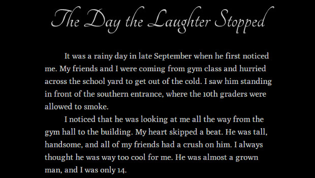 The Day the Laughter Stopped