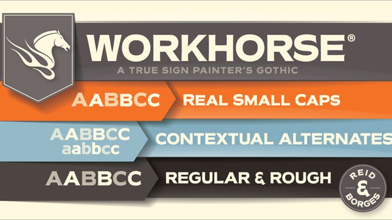 Font of the day: Workhorse | Creative Bloq