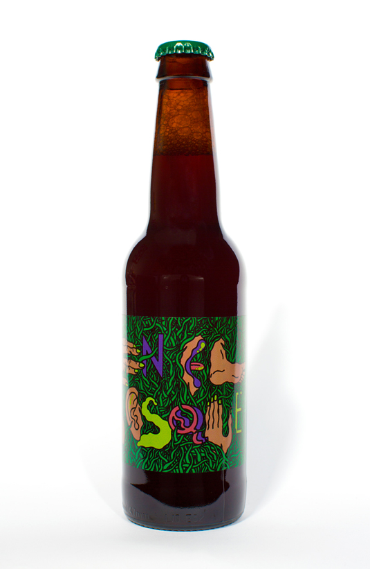 Karl Grandin beer labels