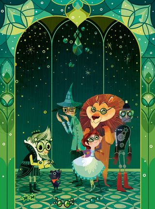 Wizard of Oz illustrations