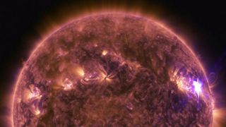 The Sun, like all stars, is one big nuclear fusion reactor (Credit: NASA)