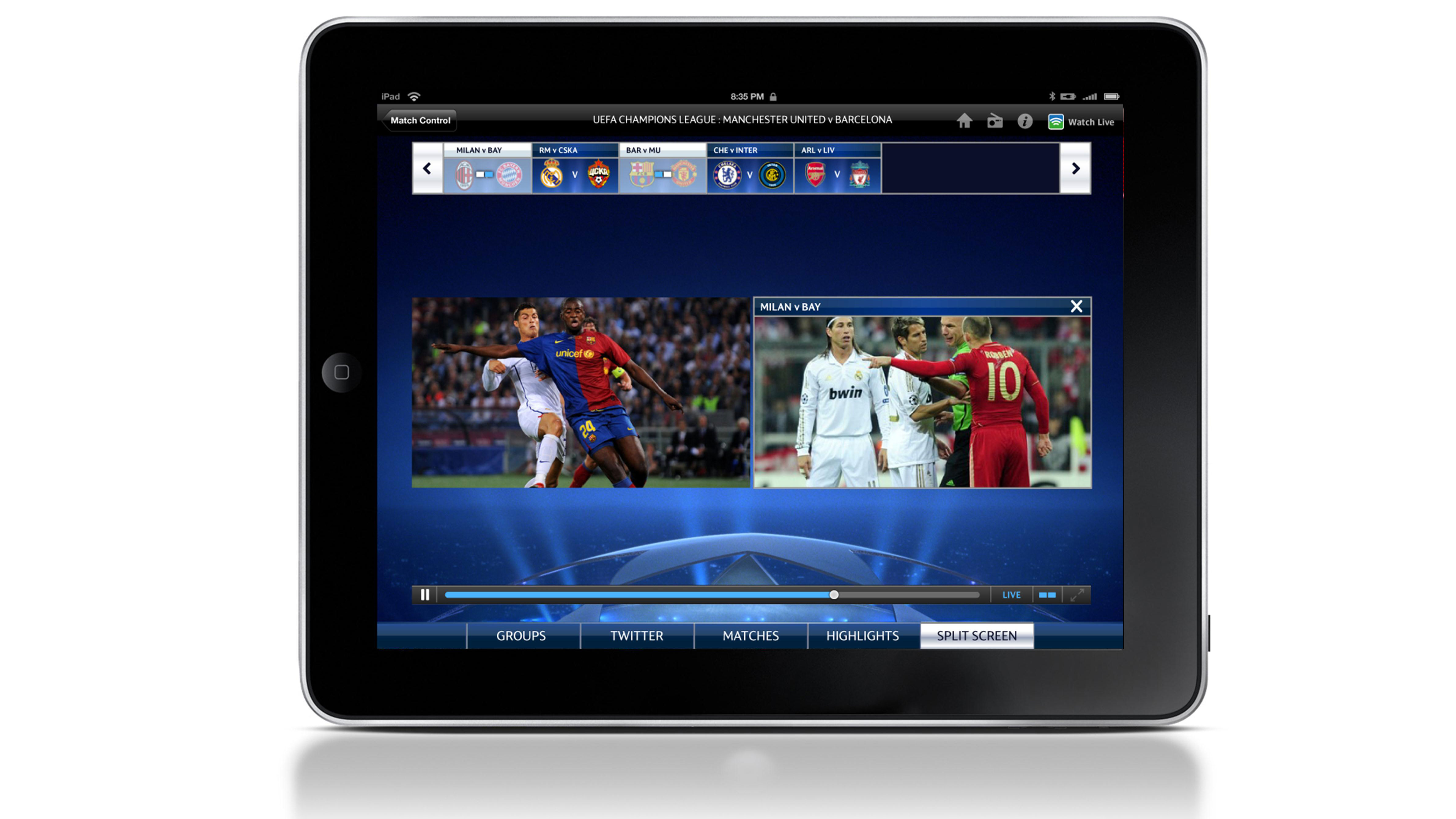 Sky Sports for iPad app gets Champs League and Ryder Cup boost